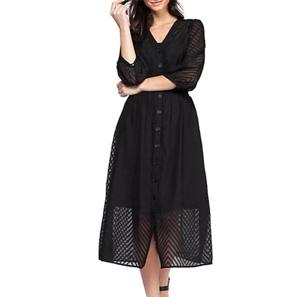 Chevron Pattern LBD - Picture 1 of 3